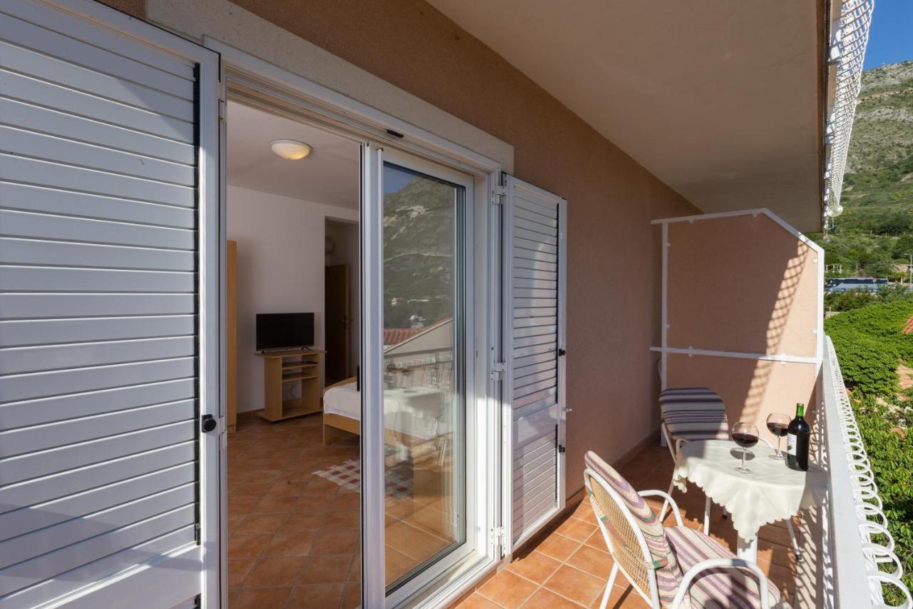Villa Dubravka Mlini Bagian luar foto