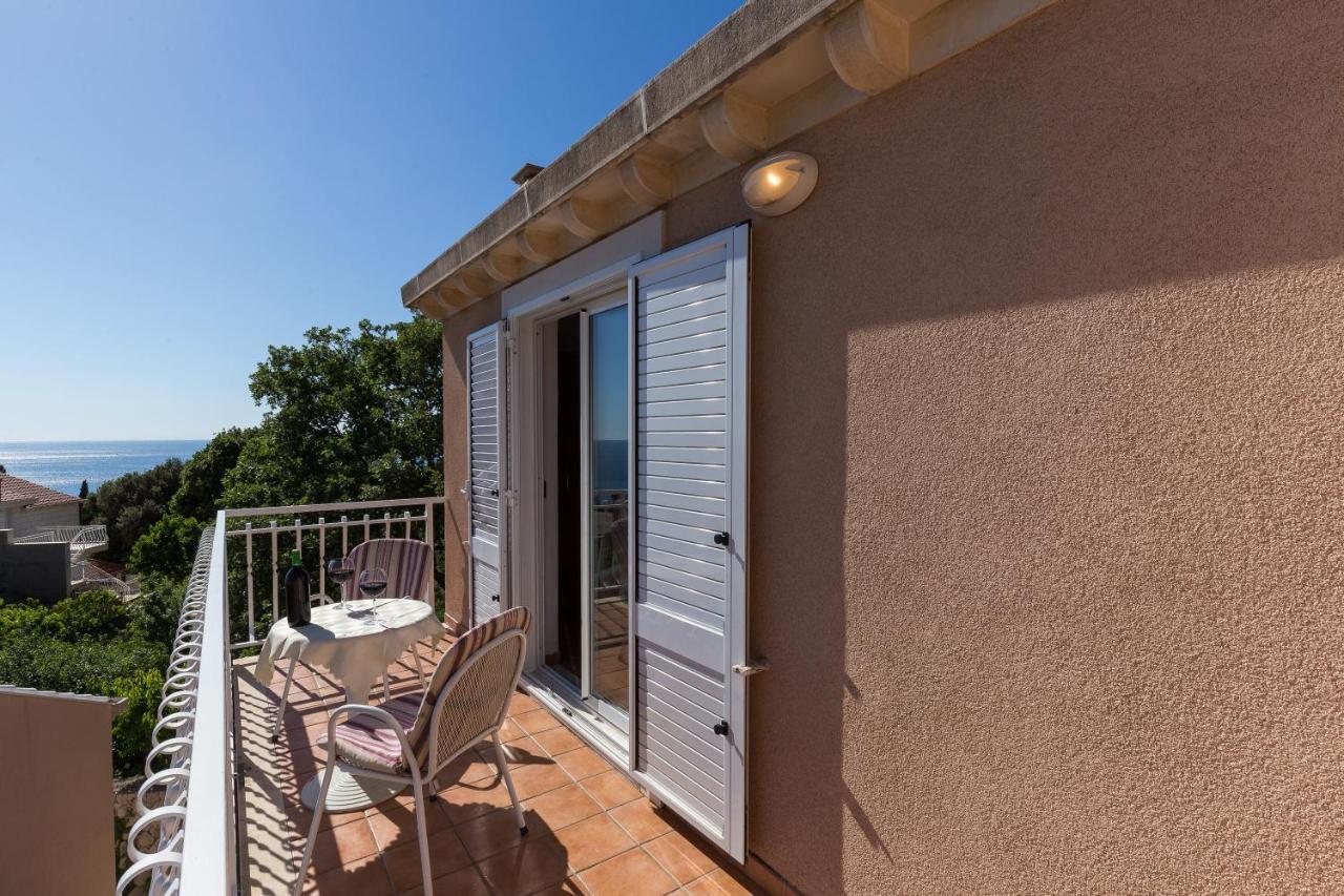 Villa Dubravka Mlini Bagian luar foto