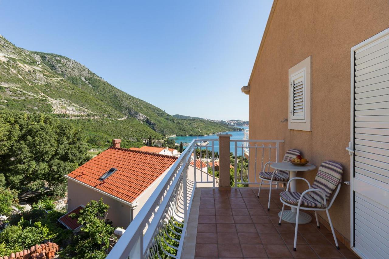 Villa Dubravka Mlini Bagian luar foto