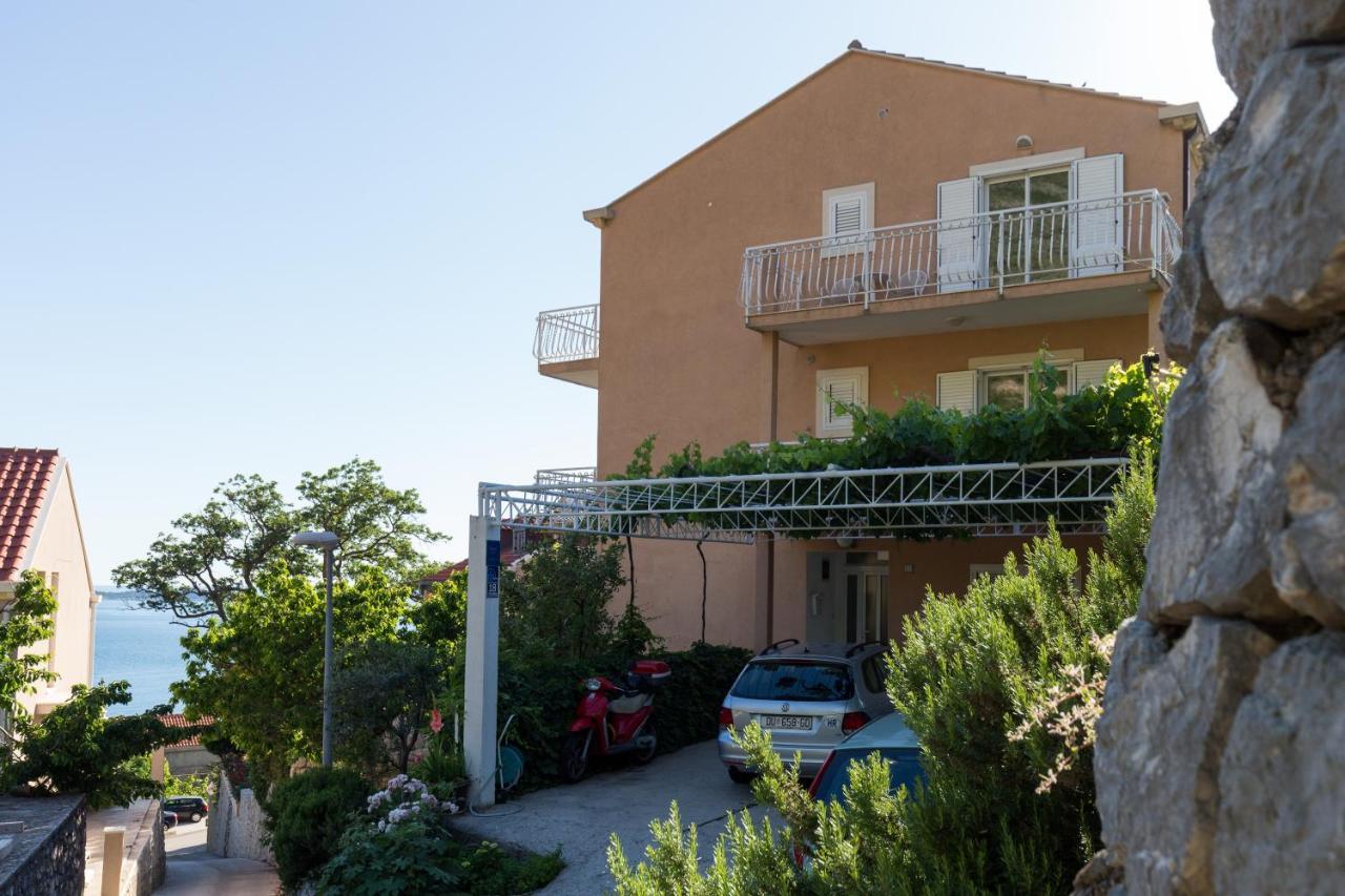 Villa Dubravka Mlini Bagian luar foto