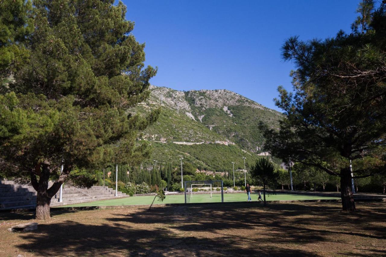 Villa Dubravka Mlini Bagian luar foto