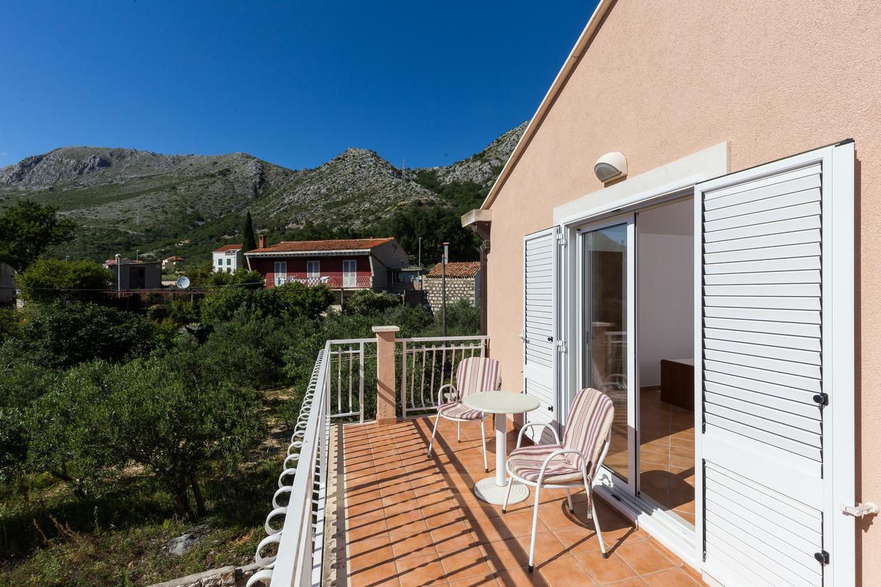 Villa Dubravka Mlini Bagian luar foto