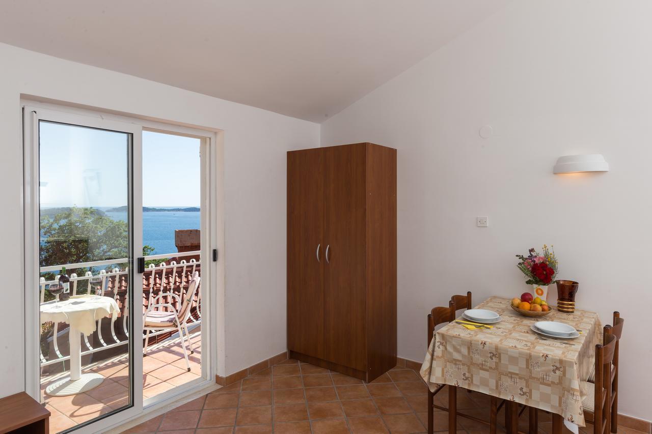 Villa Dubravka Mlini Bagian luar foto