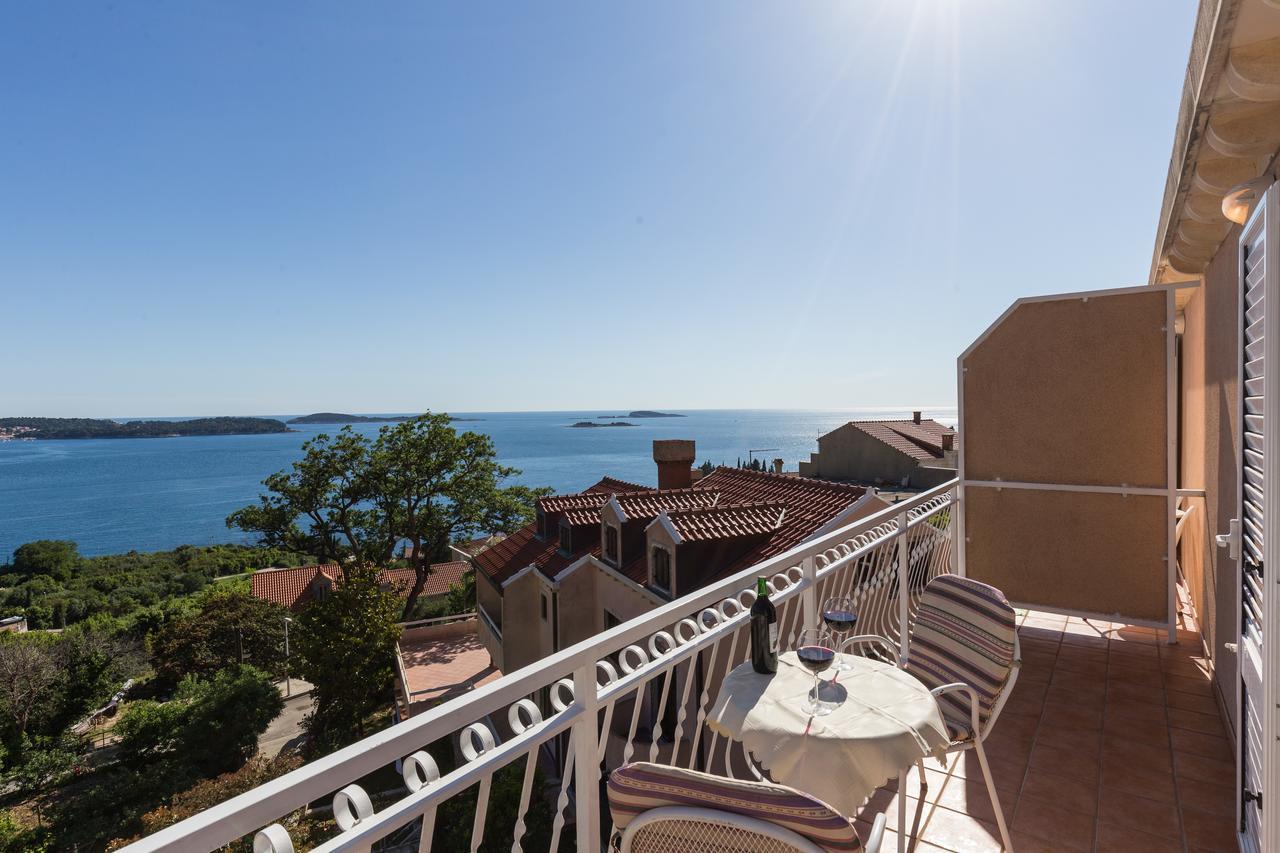 Villa Dubravka Mlini Bagian luar foto