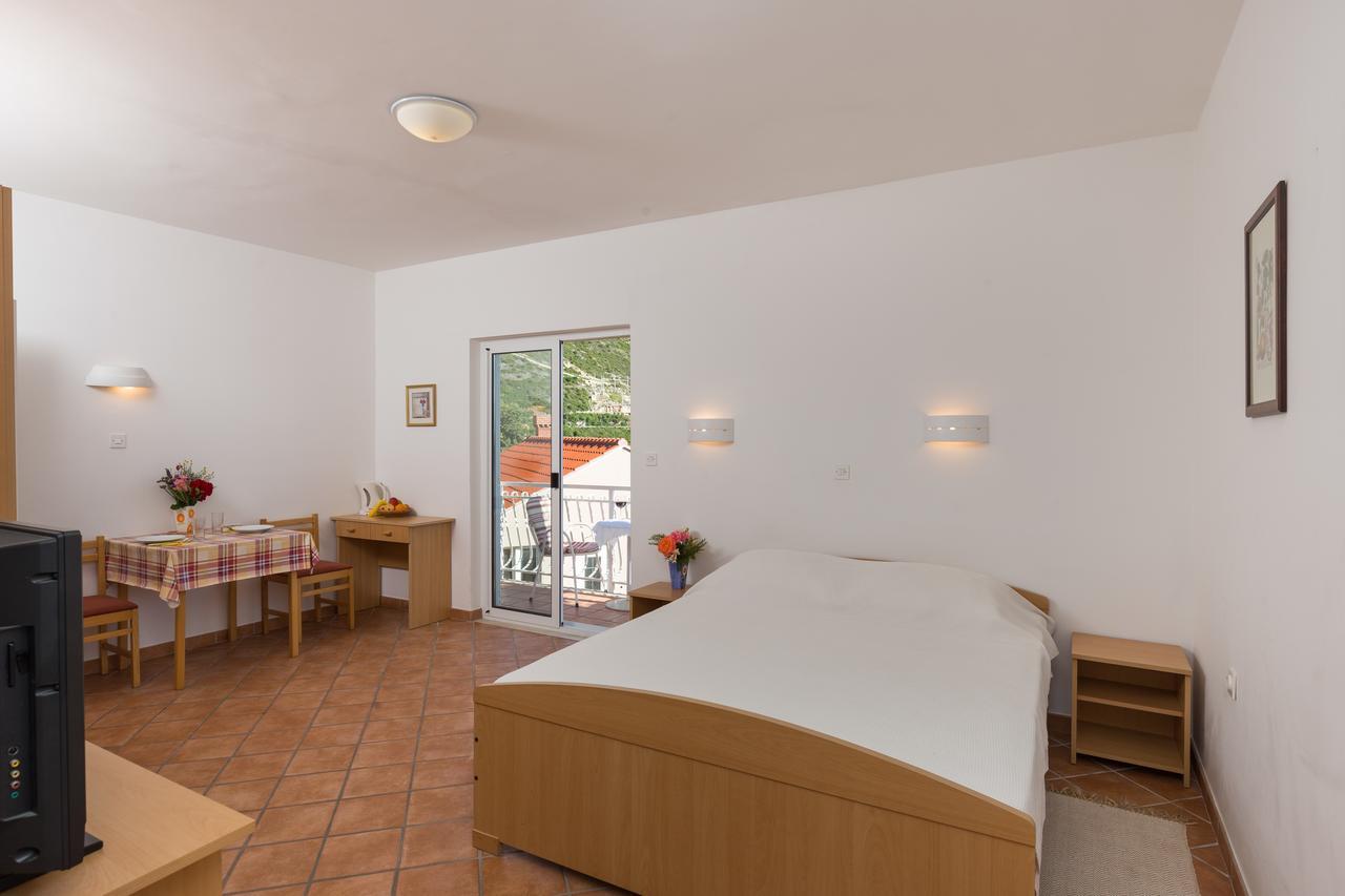 Villa Dubravka Mlini Bagian luar foto