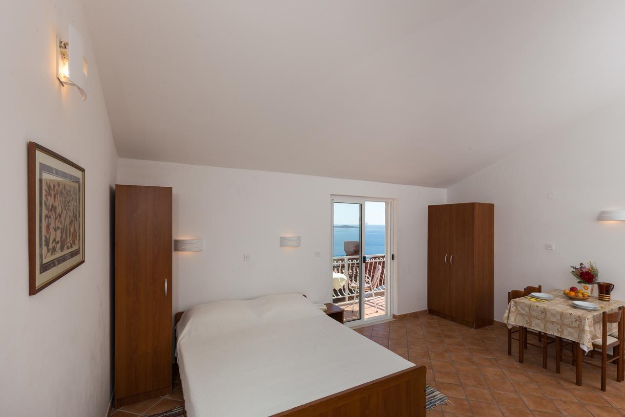 Villa Dubravka Mlini Bagian luar foto